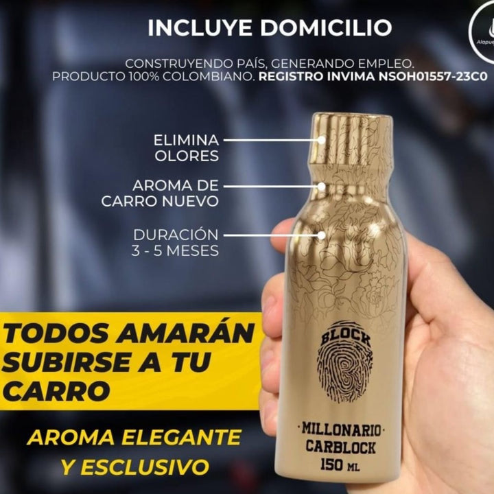 CARBLOCK: Perfume para carro