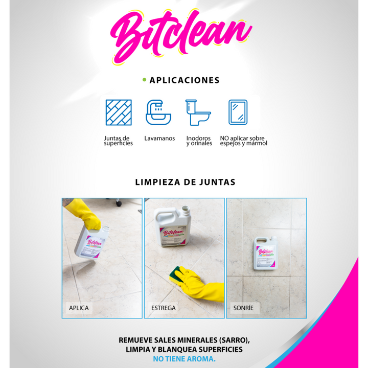 LimpiaJuntas BitClean 2 Litros