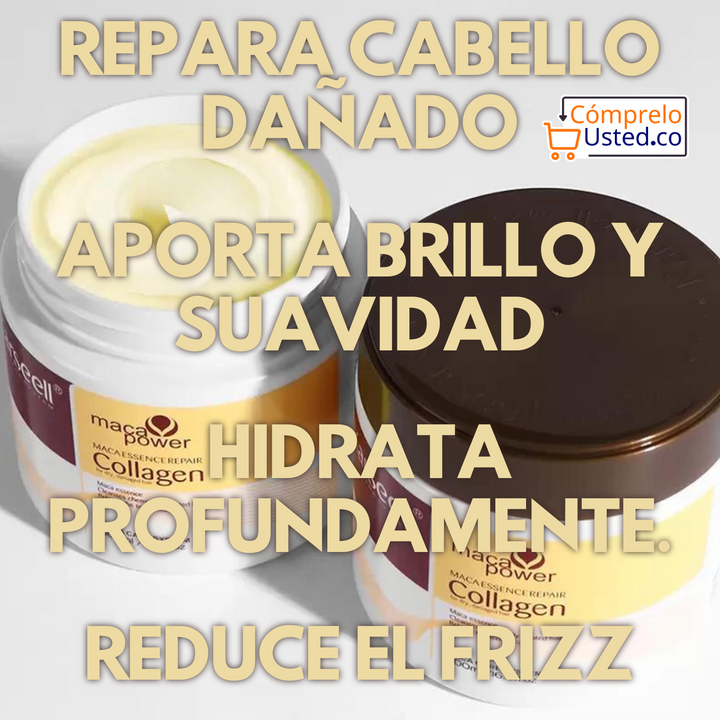 Mascarilla Capilar Karseell 100% ORIGINAL: Tratamiento de Reparación Profunda con Colágeno y Aceite de Argán