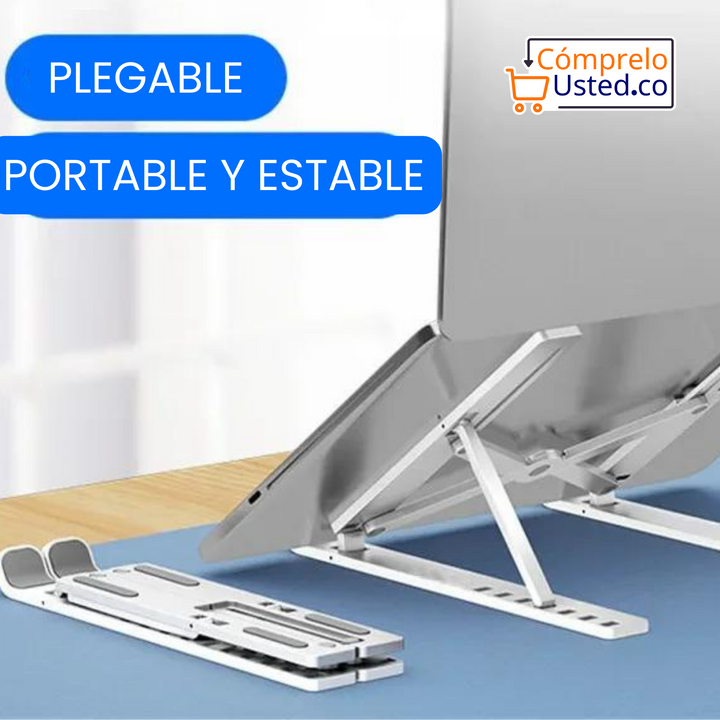 Soporte plegable para computador y tablet