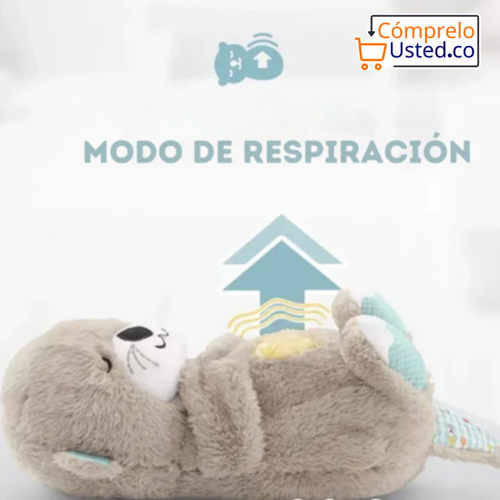 Peluche Nutria Respira para la ansiedad